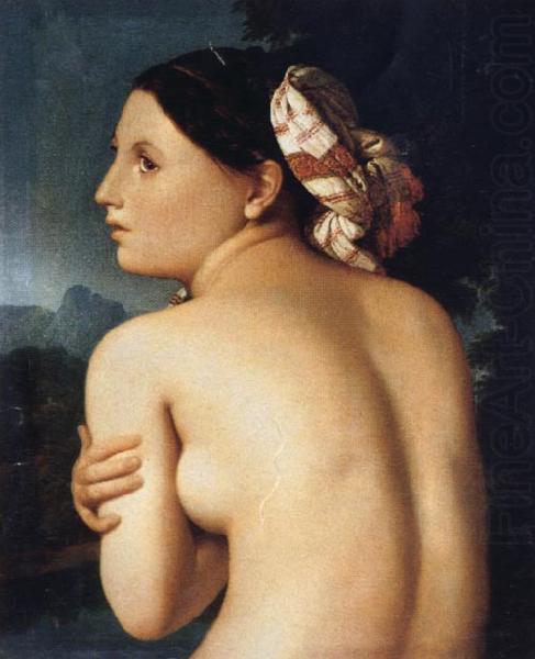 Back View of a Bather, Jean-Auguste Dominique Ingres